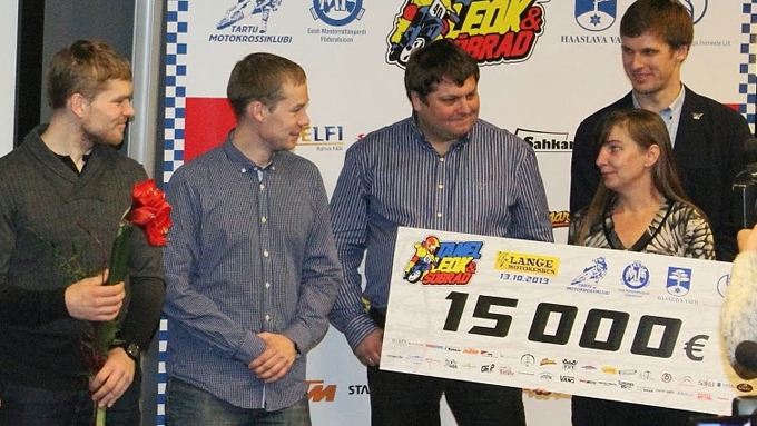 Heategevuslik motokross Tanel Leok ja sõbrad kogus heategevuseks 15 000 eurot