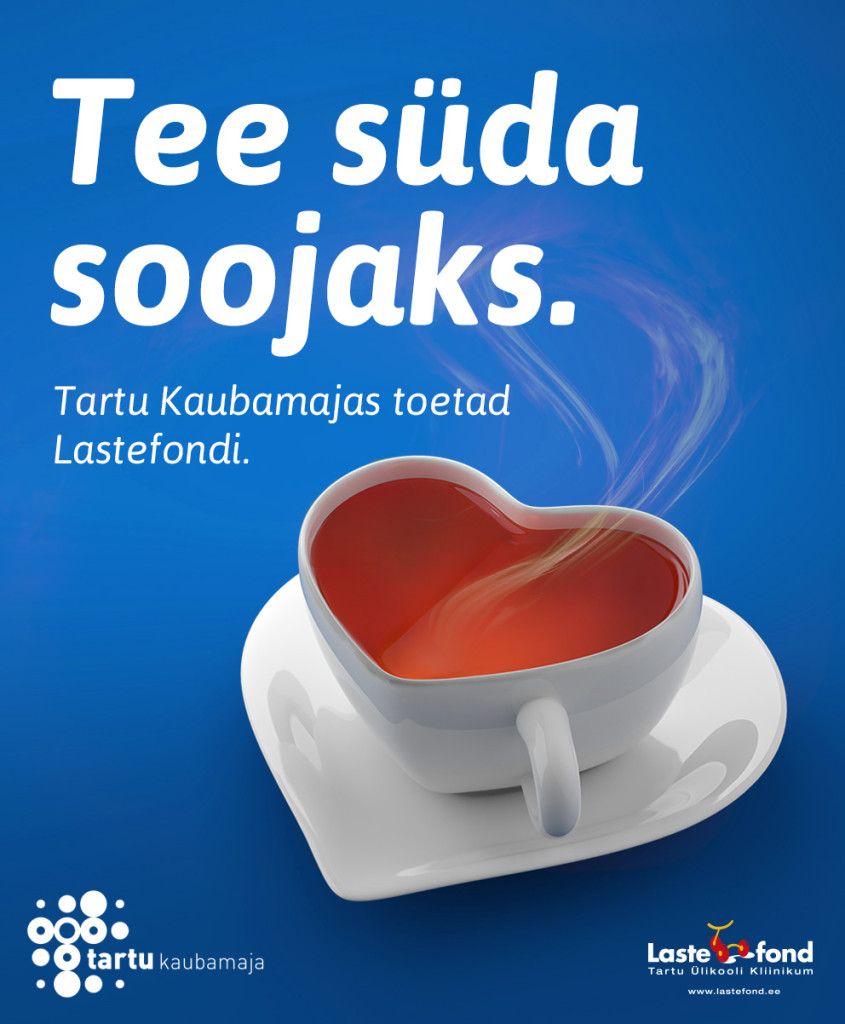 Tartu Kaubamaja toetab kampaaniaga Tartu Ülikooli Kliinikumi Lastefondi