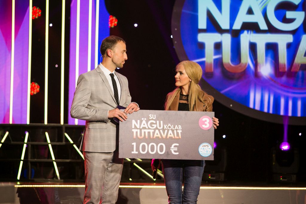 „Su nägu kõlab tuttavalt“  saate võitja Hele Kõrve annetas 1000 eurot MTÜ Eesti Laste Südameliidule