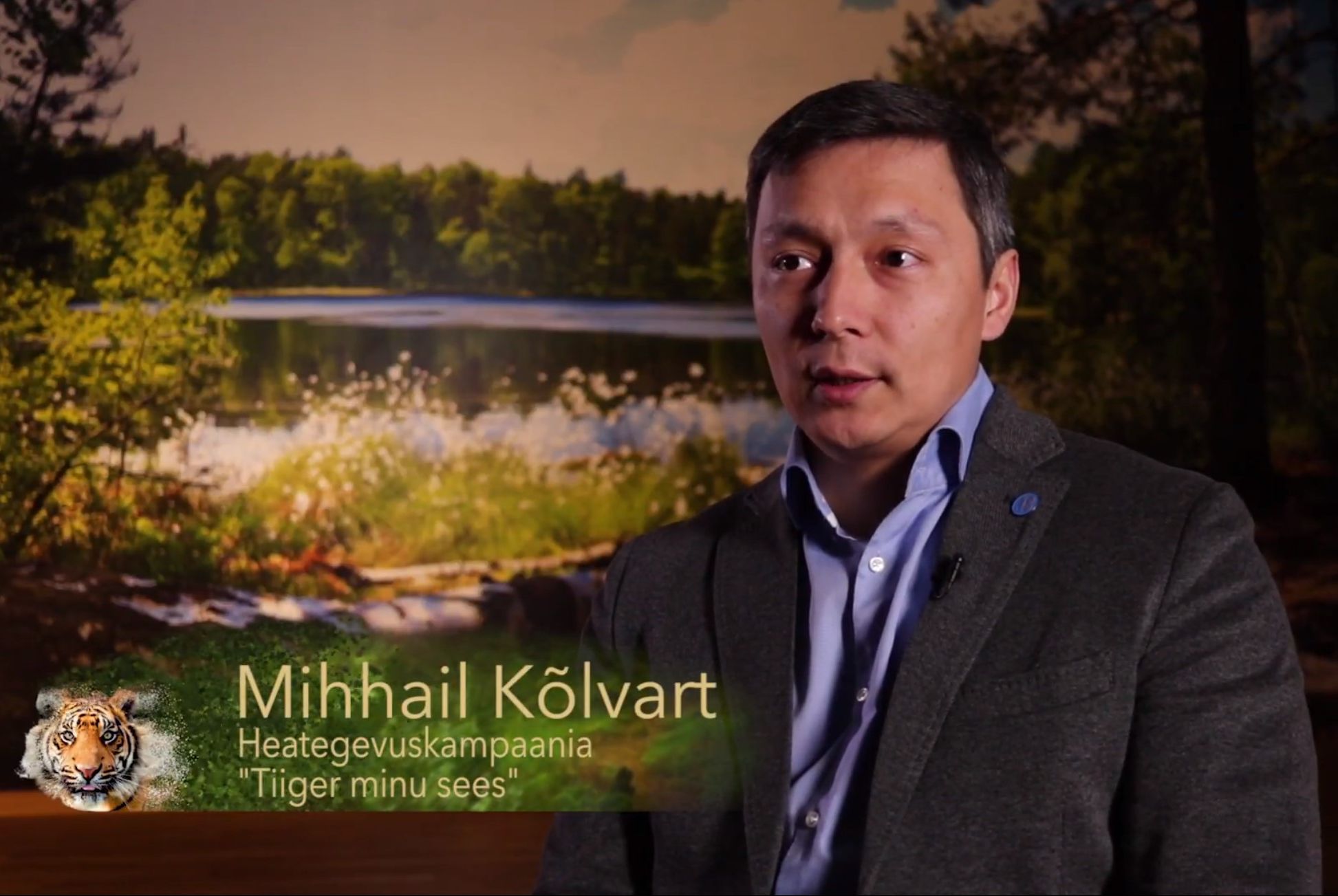 VIDEO! “Tiiger minu sees!”! Heategevuskampaaniaga tiigri heaks liitus ka Mihhail Kõlvart